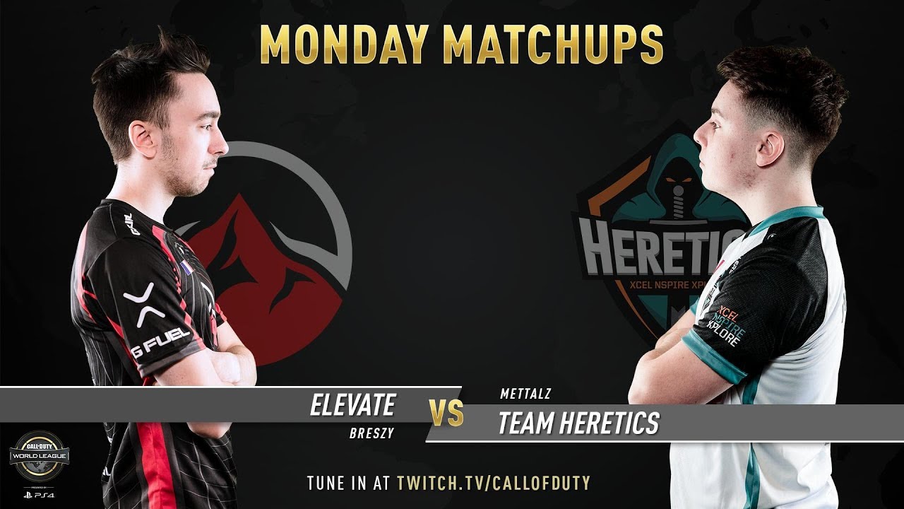 Elevate vs Team Heretics | CWL Pro League 2019 | Division B | Week 10 | Day 1