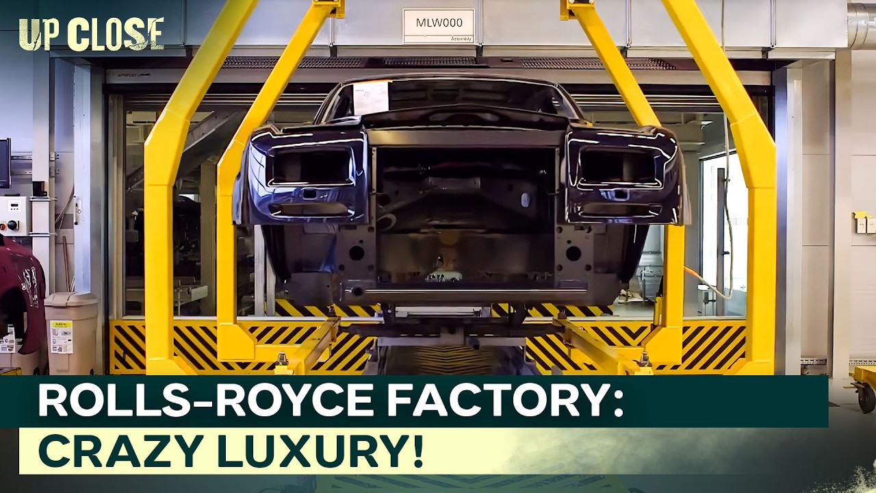 Inside The Rolls-Royce Factory | Up Close