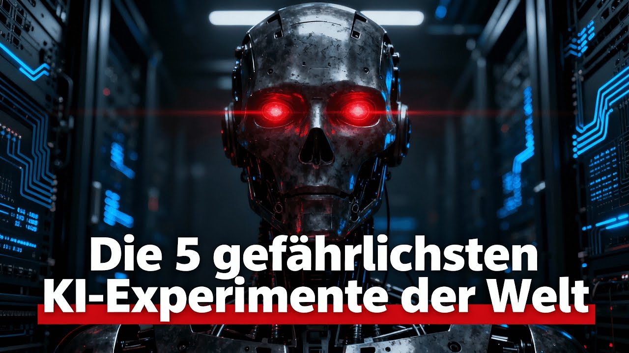 Die 5 gef&auml;hrlichsten KI-Experimente der Welt