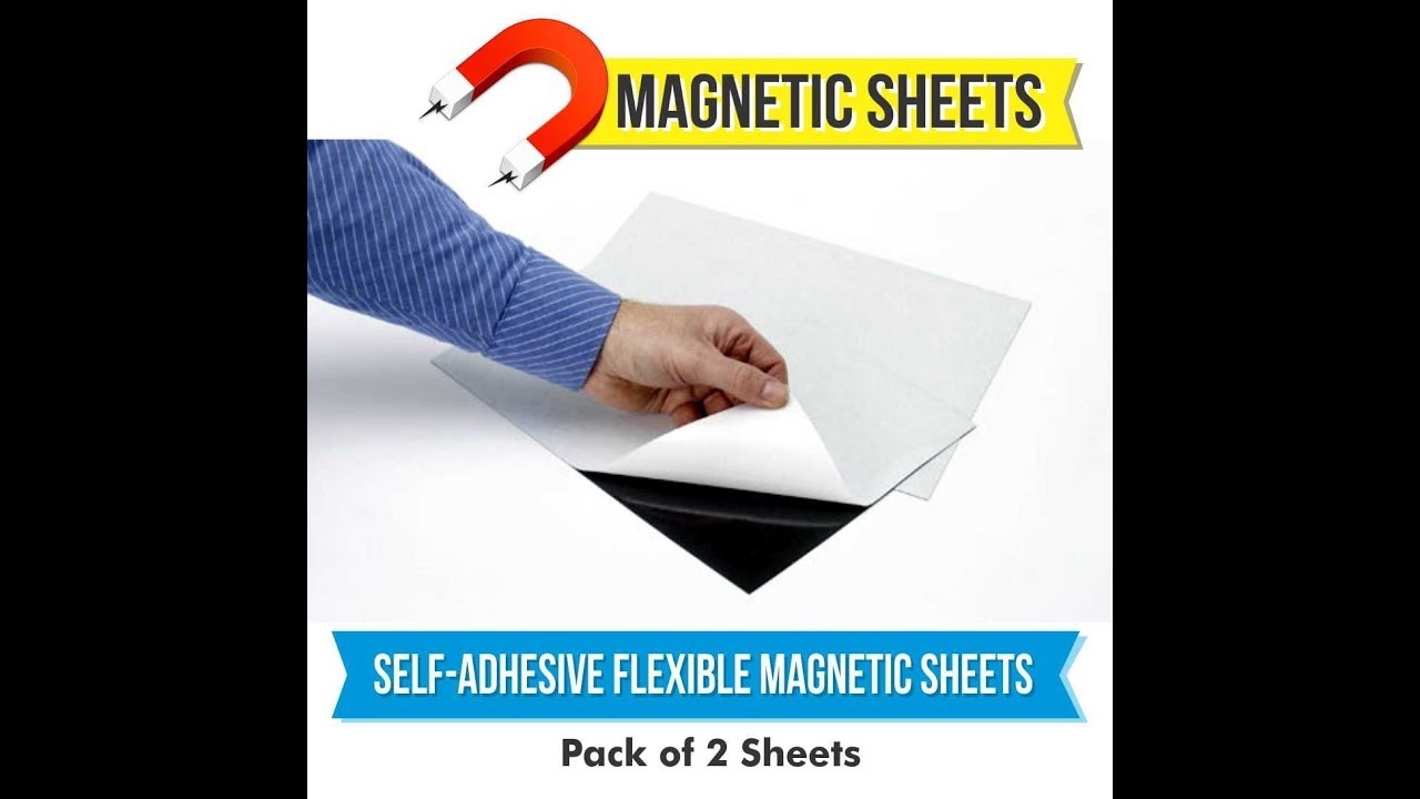 DIY Photo Magnets - Using flexible adhesive magnetic sheets