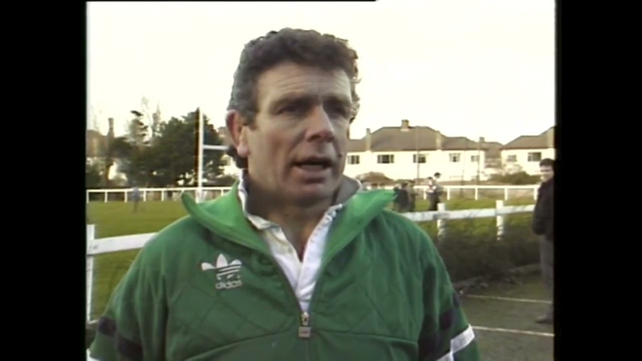Ireland Set To Face Scotland - Five Nations Rugby, 1988