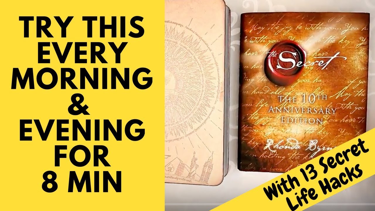 Law of attraction POWERFUL SECRET morning and evening routine to manifest all your dreams!