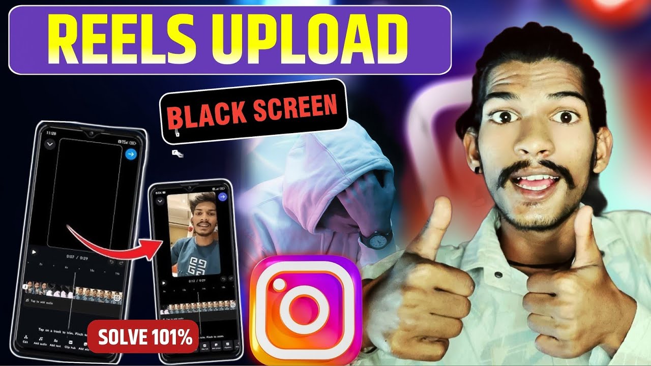 Reels Black Screen problem | 100% Permanent Fix in 2026 🔥