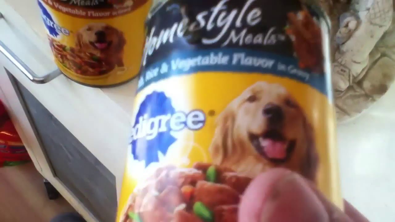 Pedigree Homestyle Dog Food Taste Test