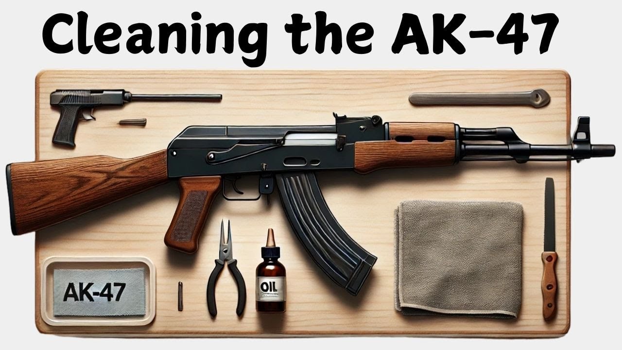 How to Clean Your AK-47 Like a Pro (Step-by-Step Guide) || AK-47 Cleaning Tips || Make it Shiney