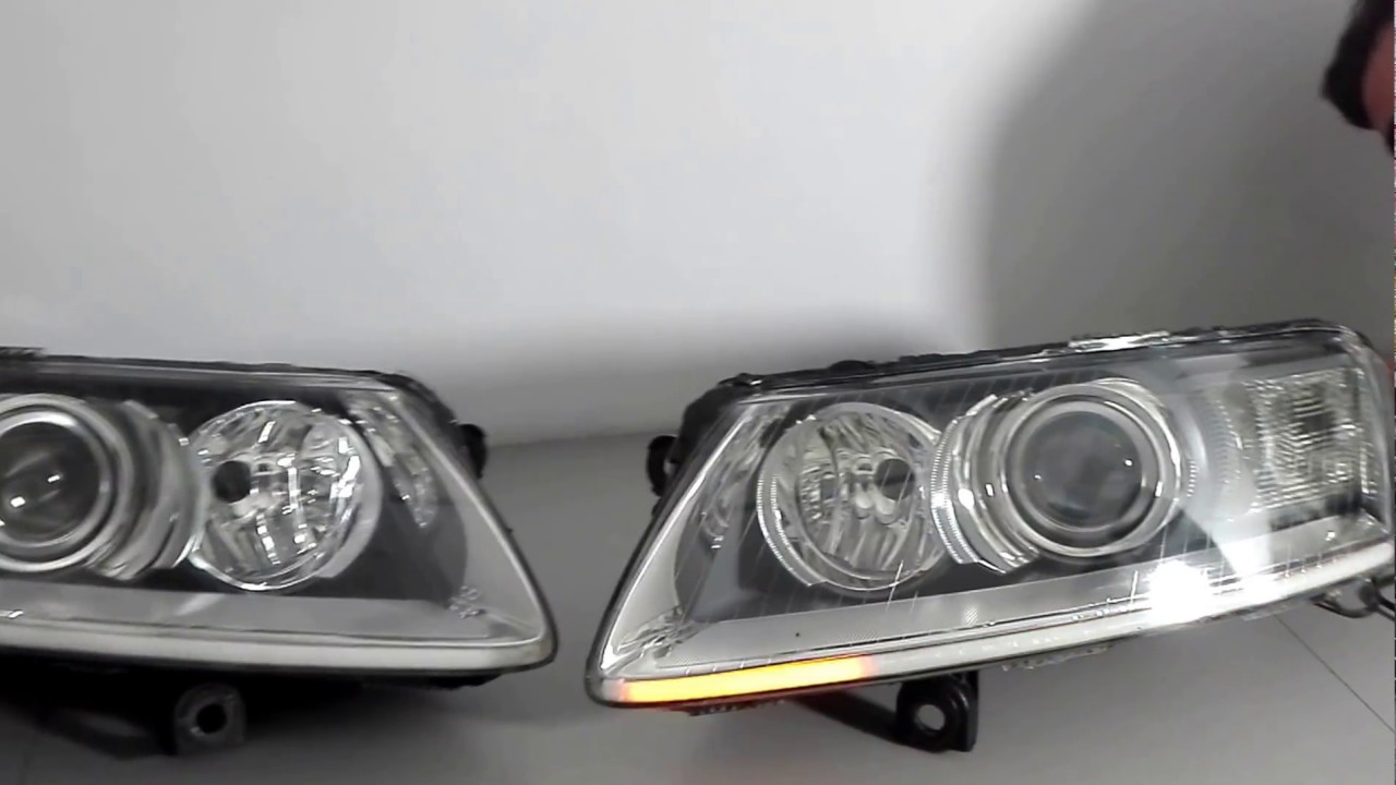 Regeneracja i tuning lamp Audi A6 C6 - montaż LED