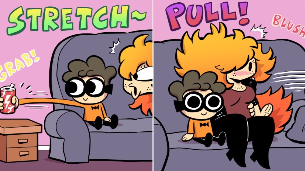 New Funny Nerd And Jock Comic Dub So Far #66 (Stretchy Nerd) || Chicken Go