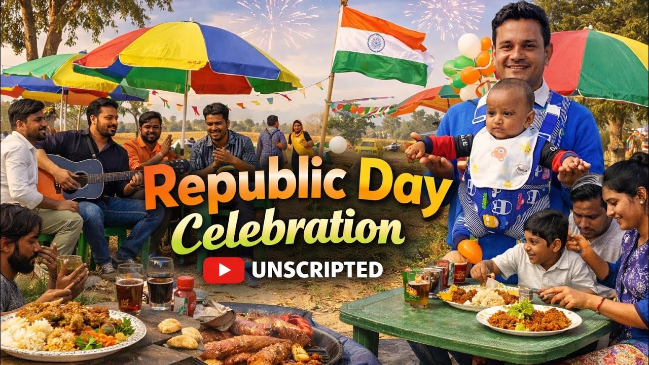 Republic Day Vlog 🇮🇳 : Food, Fun & Friends ❤ 