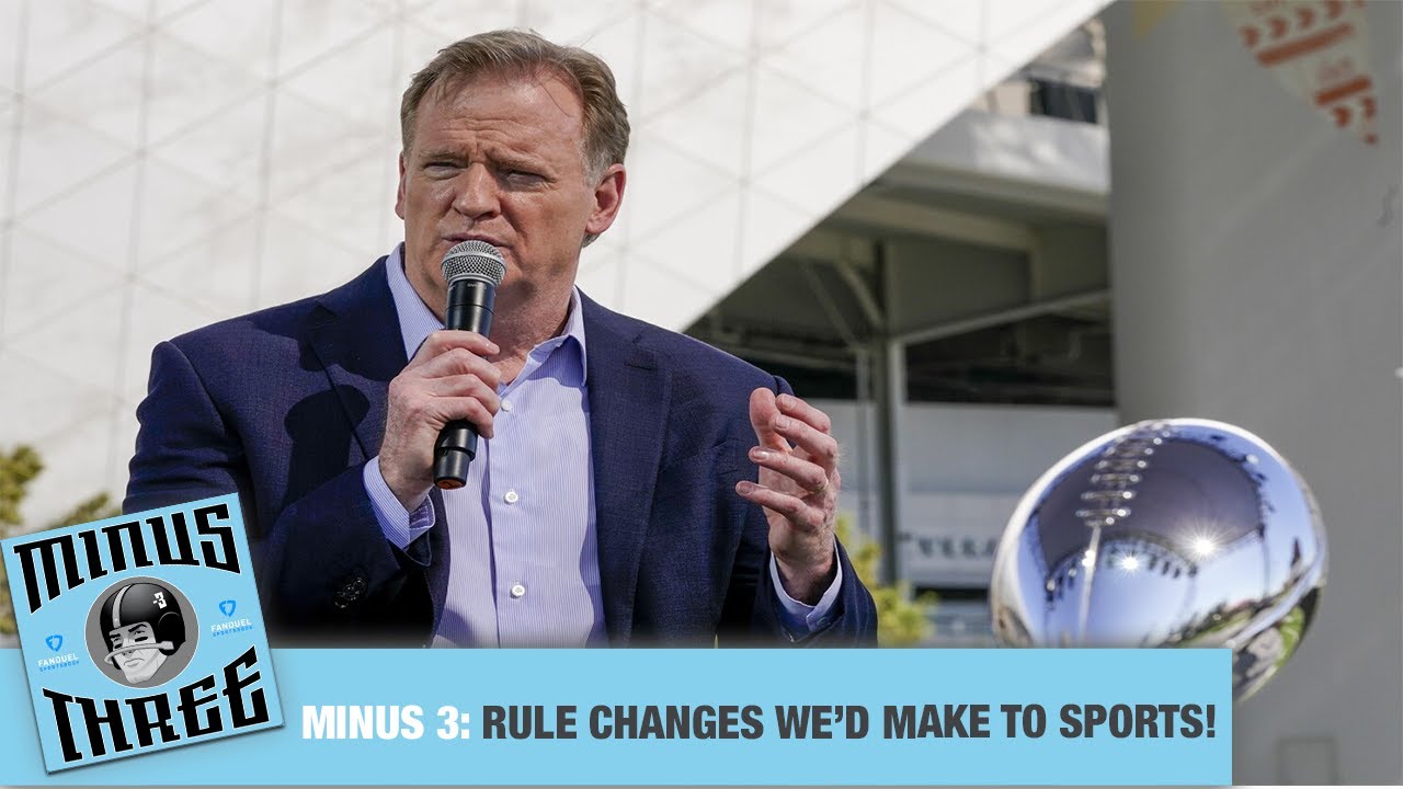 What rule change would you make in sports? | Minus Three