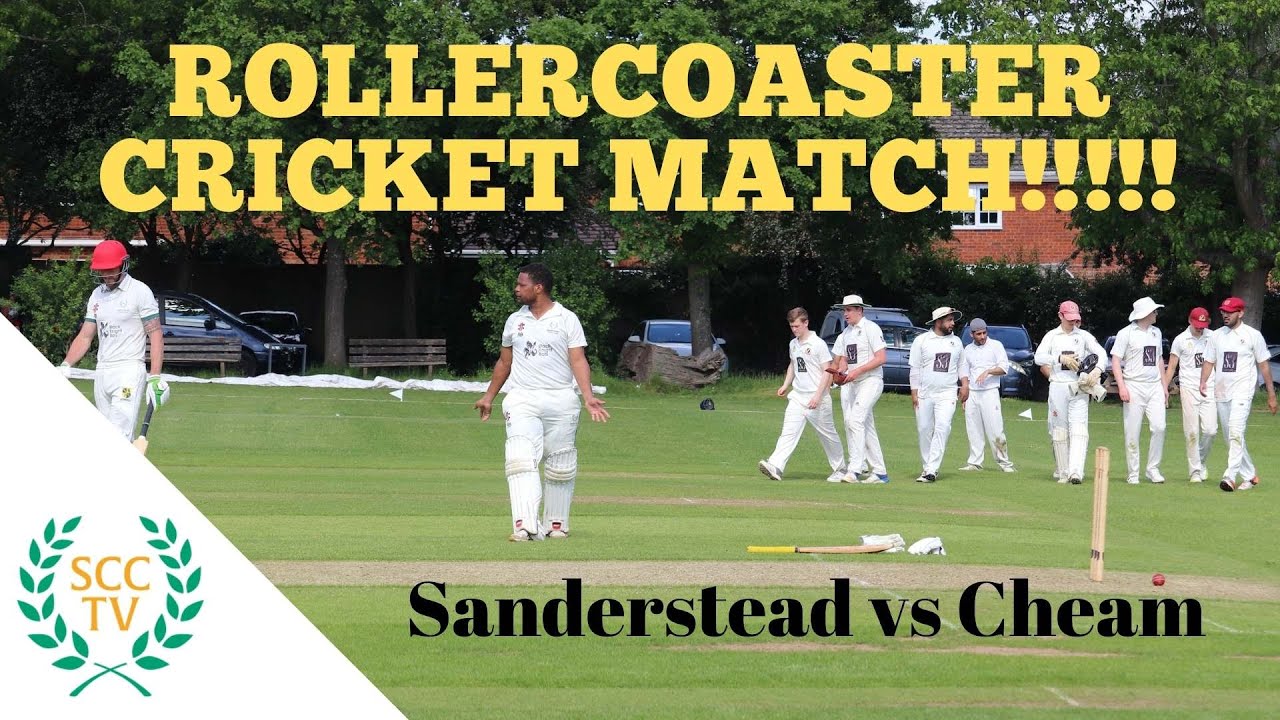 👏 CRACKING CLUB CRICKET MATCH HIGHLIGHTS! Surrey Championship DIV 3 - Sanderstead vs Cheam.