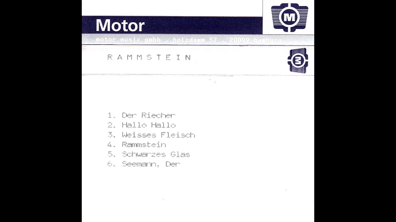 Rammstein - Rammstein (full original tape rip) [HQ]