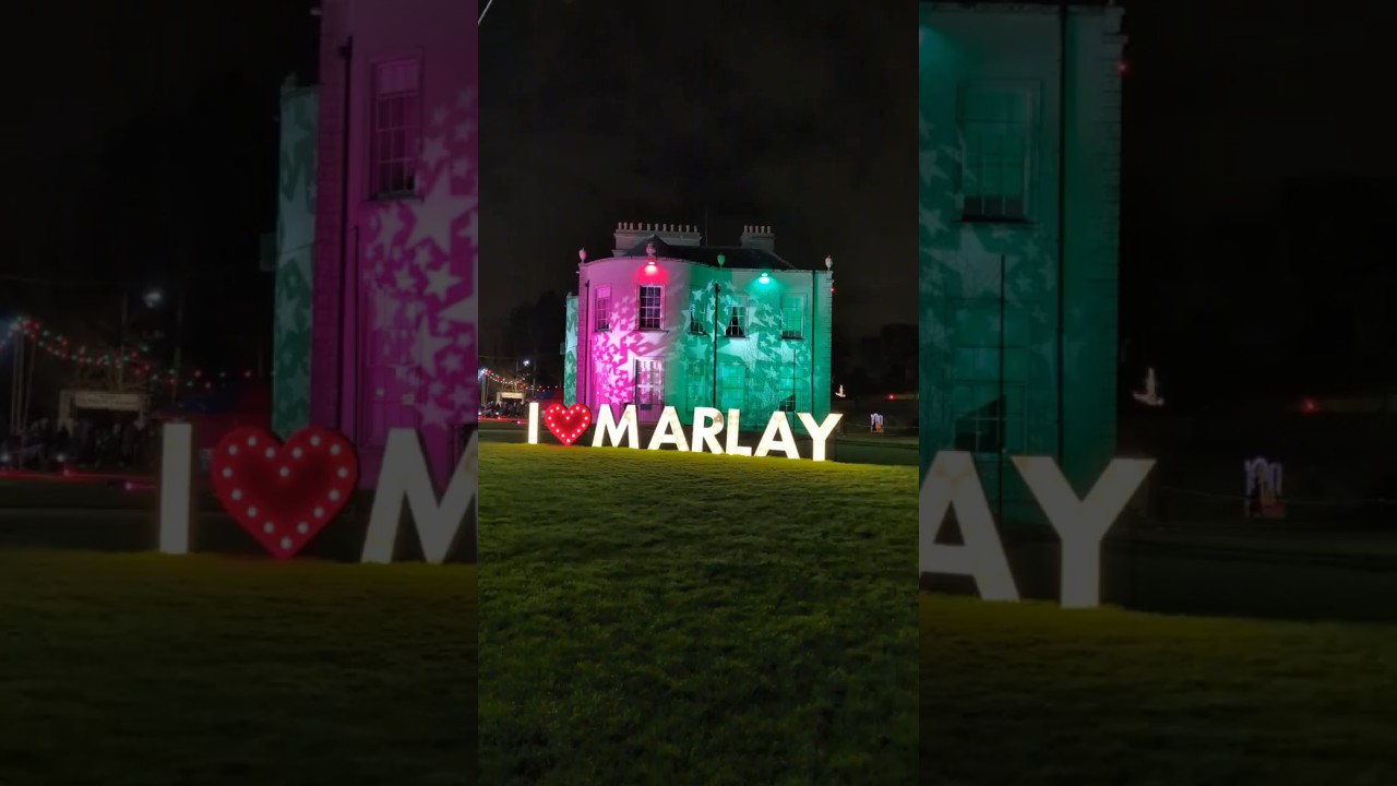 Spectacular wonderlights at Marlay Park #christmas #dublin #wonderlights #winterwonderland