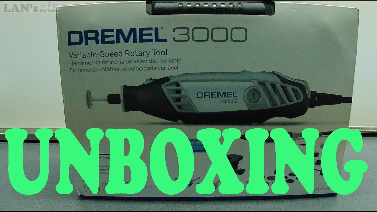 Dremel 3000-2/30 unboxing and review