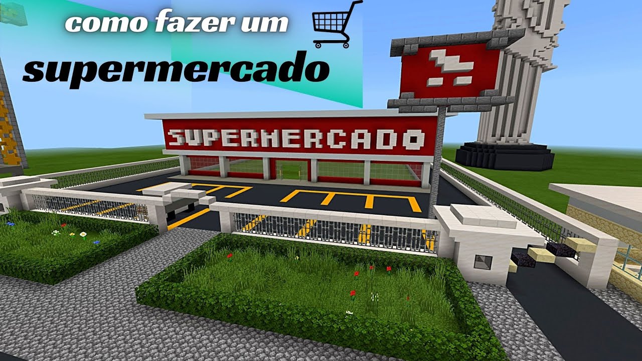 Como fazer um mercado no Minecraft
