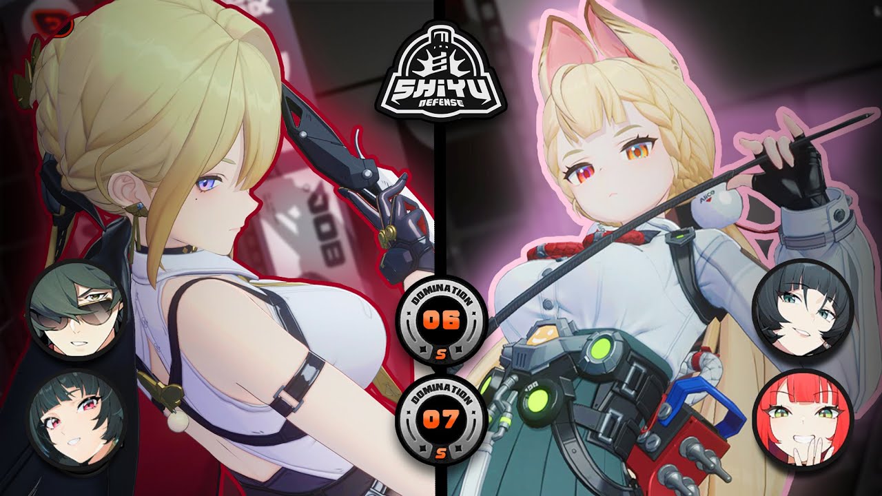 Shiyu Defense / Evelyn x Lighter & Alice MONO Physical team / ZZZ 2.4 / 6 & 7