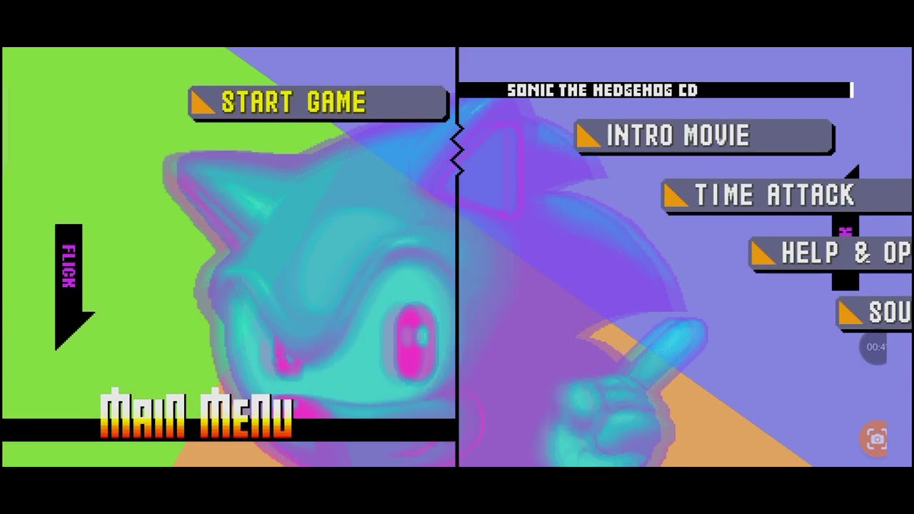 Sonic CD 3rd special stage 