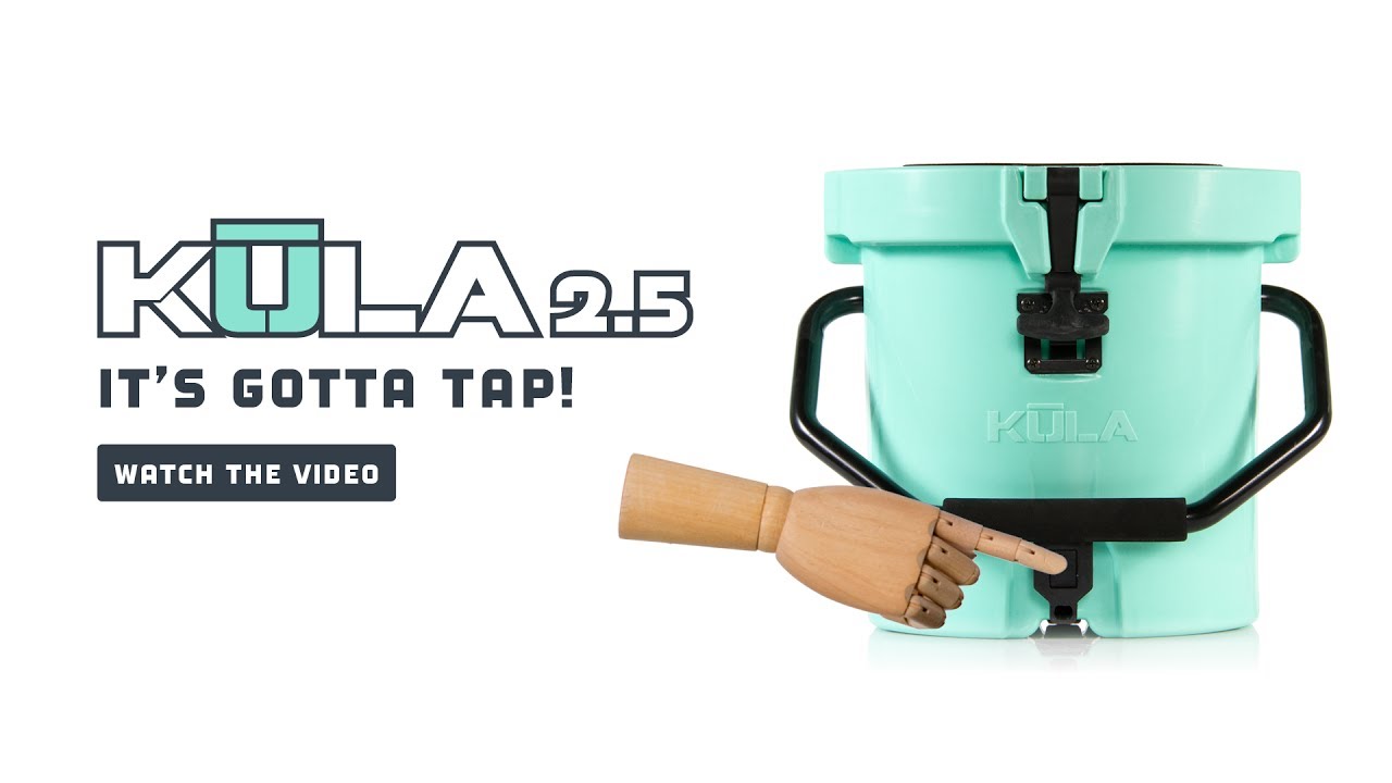 Meet the KULA 2.5 - Round Cooler with Tap