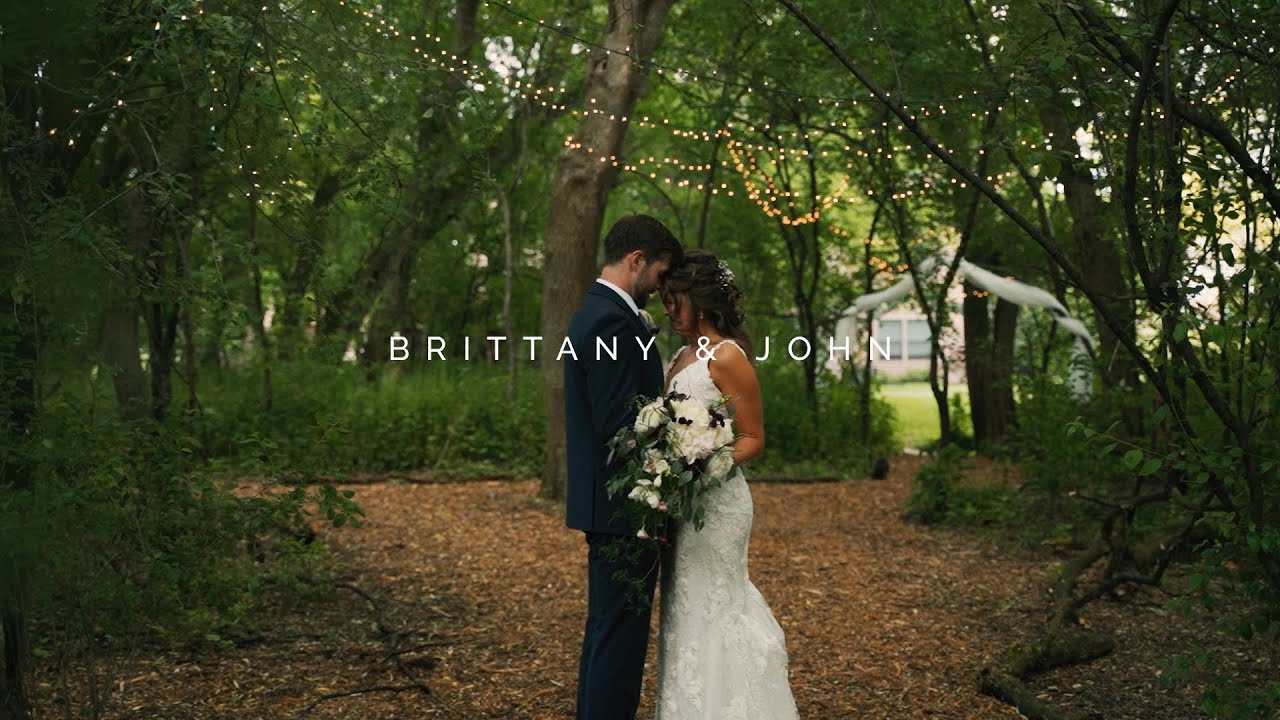 The CUTEST Backyard wedding! // Brittany & John // Illinois Wedding Video