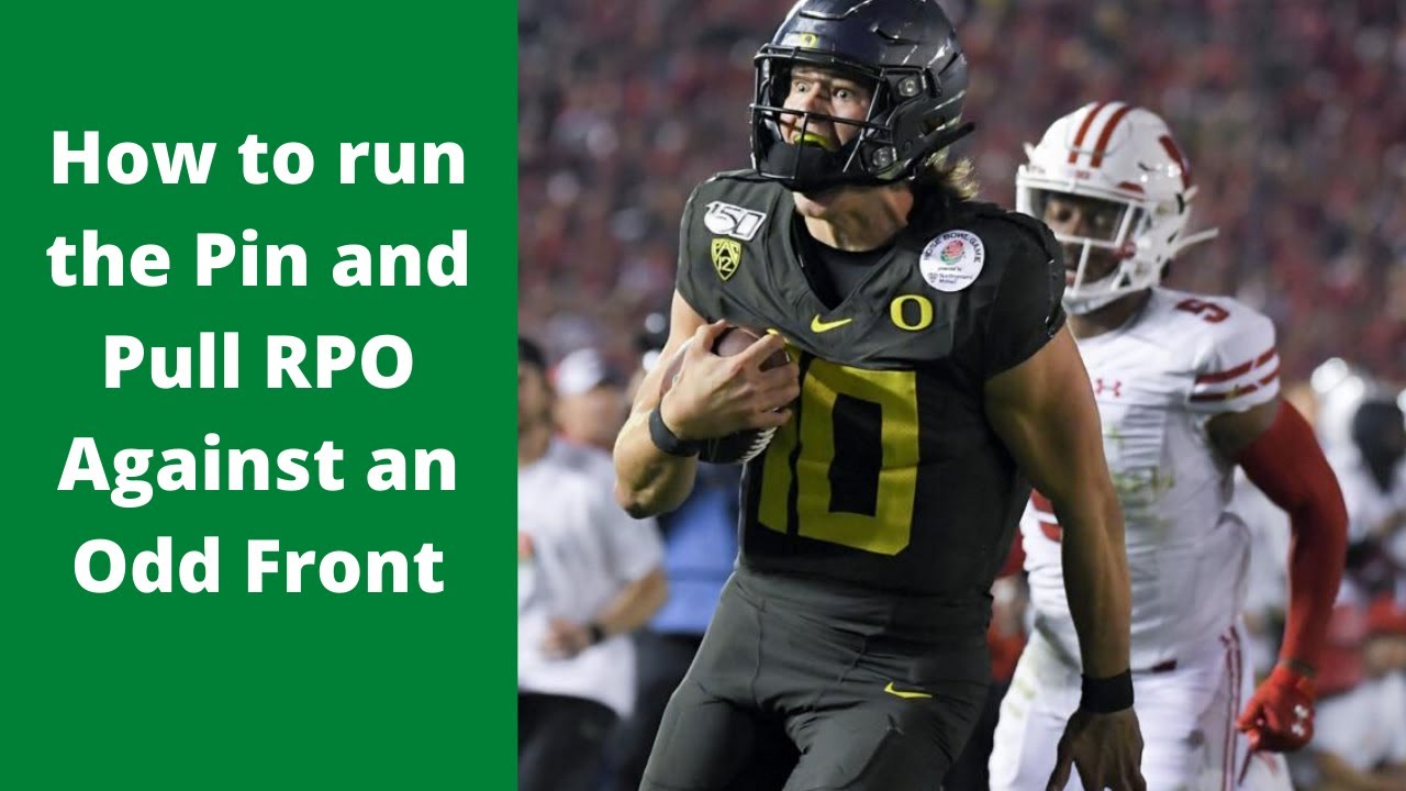 Pin and Pull Outside Zone RPO Against an Odd Front