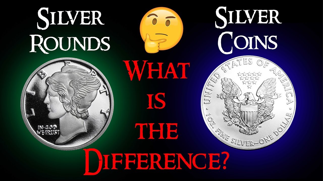 What is the Difference Between a Silver Round and a Silver Coin?