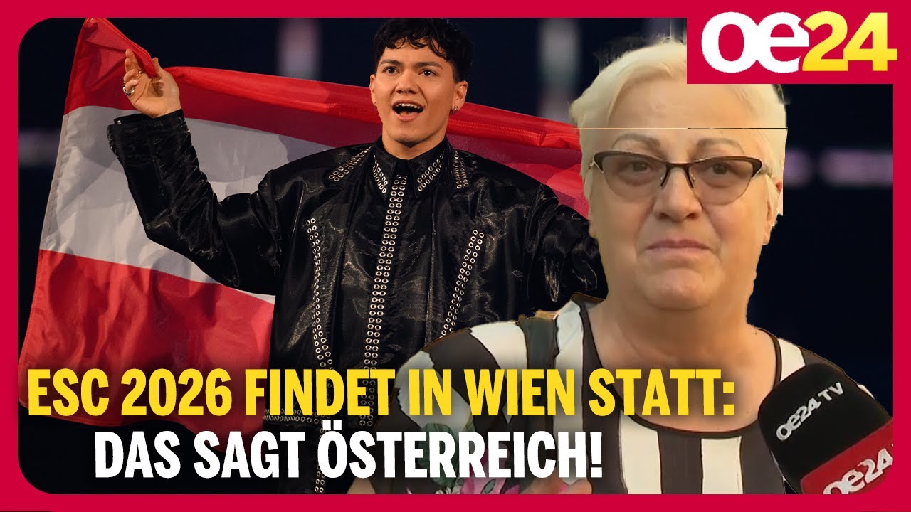 ESC 2026 findet in Wien statt: Das sagt Österreich!