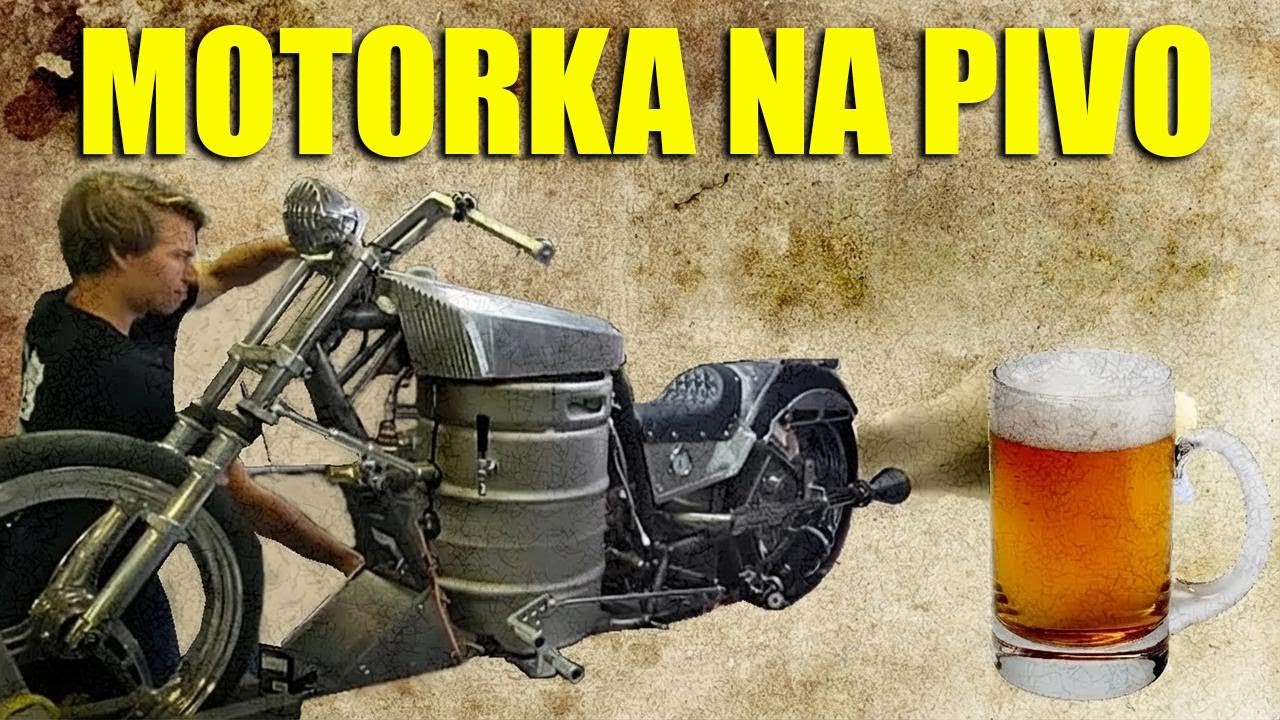 Motorka na pivo? Podívejte se na šílený nápad Kaye Michelsona