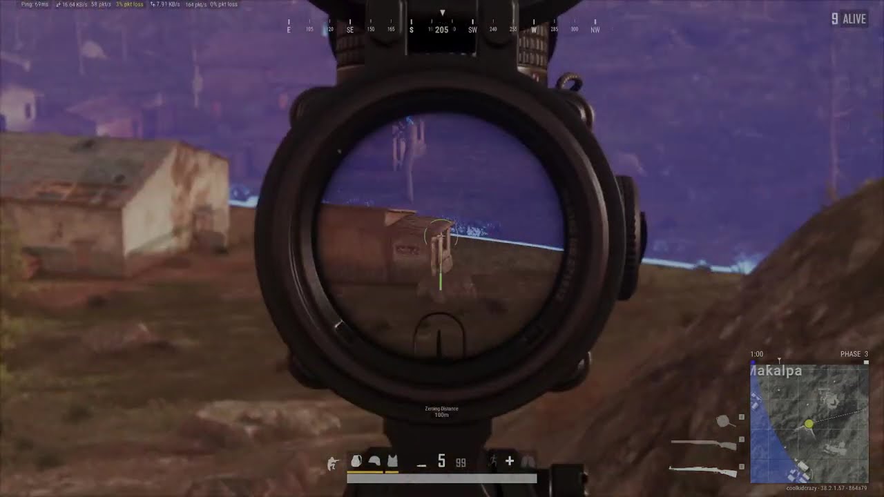 Running Headshot PUBG Solo FPP