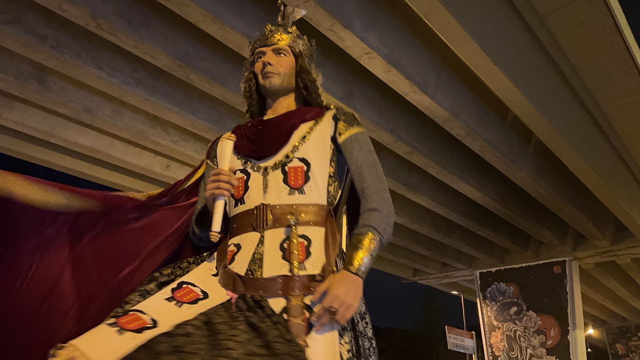 Gegants de Montcada i Reixac - anada als focs, Festa Major 2023.