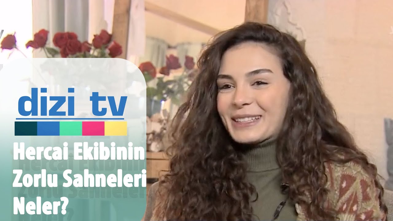 Hercai oyuncuları Ebru Şahin ve Akın Akınözü ile özel röportajımız  - Dizi Tv 722  Bölüm