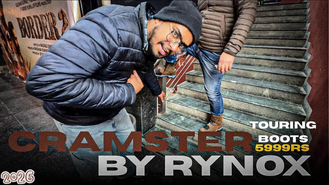 Sandeep Bhaiya Ke Naye Ridding Boots Aagaye Hai || #cramster by @RYNOXGEAR_YouTube