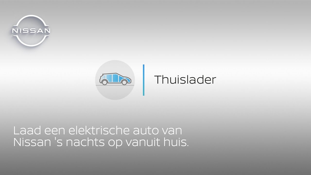 Hoe de thuislader voor uw elektrische Nissan werkt