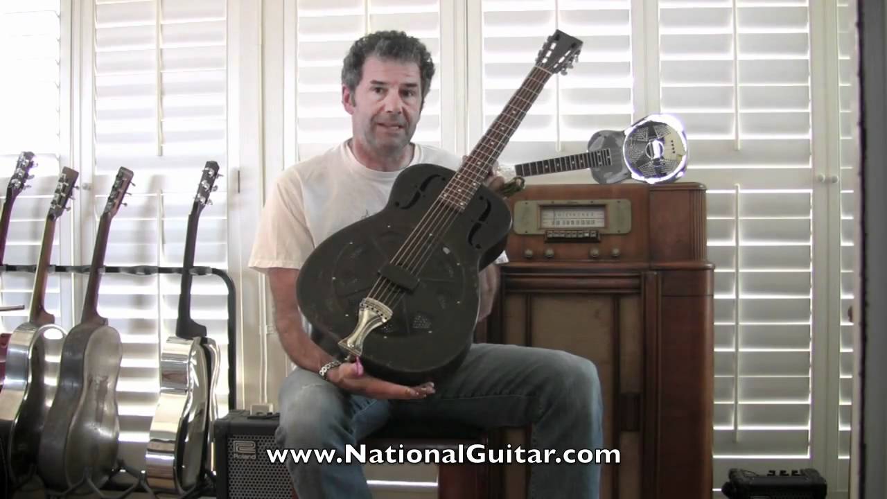 1935 National Duolian Resonator Guitar Demo
