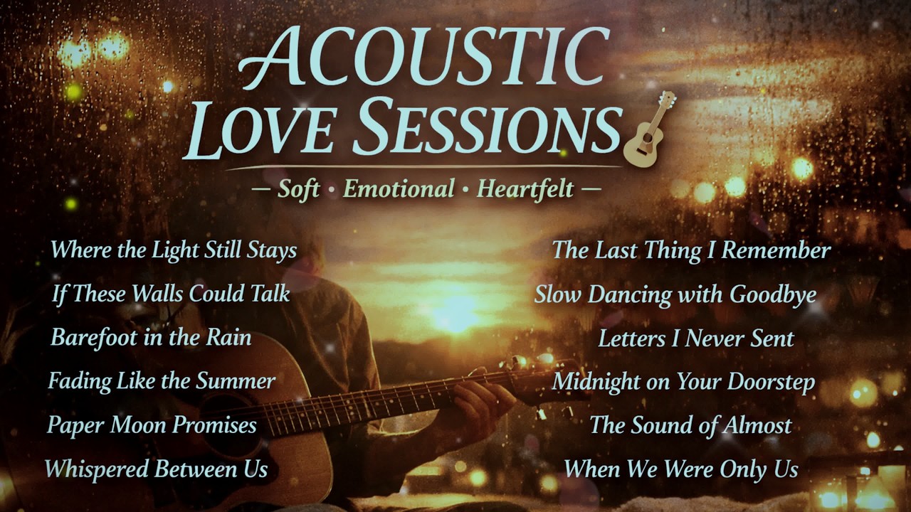 Sad Acoustic Love Songs 2026 💔 Heartbreak Playlist | The Last Promise We Made, Your Name Still Hurts