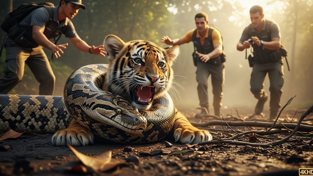 Life Million Years Ago: Girl Rescues Tiger Cub, Tiger Returns as Hero