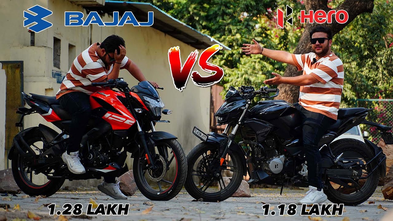 कौन है असली 125cc King 😎😎 2025 Hero Xtreme 125R VS Bajaj Pulsar NS 125 (ABS) ⚡️⚡️Detail Comparison