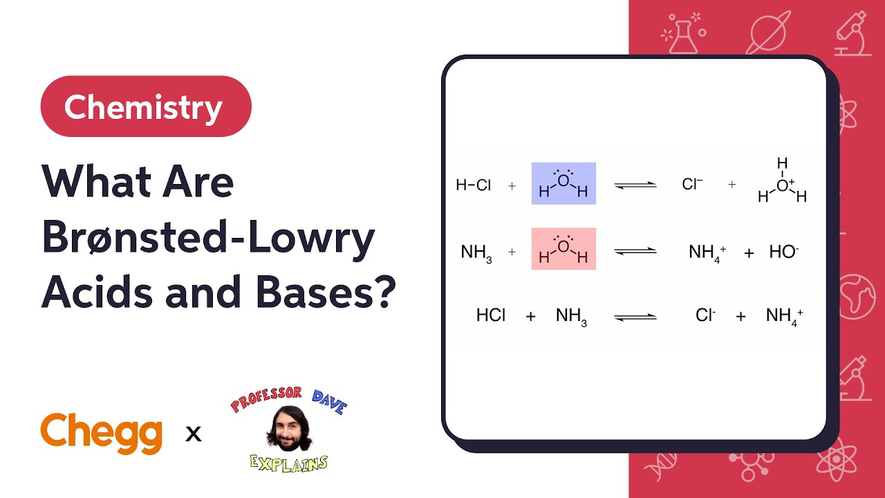 What Are Br&oslash;nsted-Lowry Acids and Bases? Ft. Professor Dave