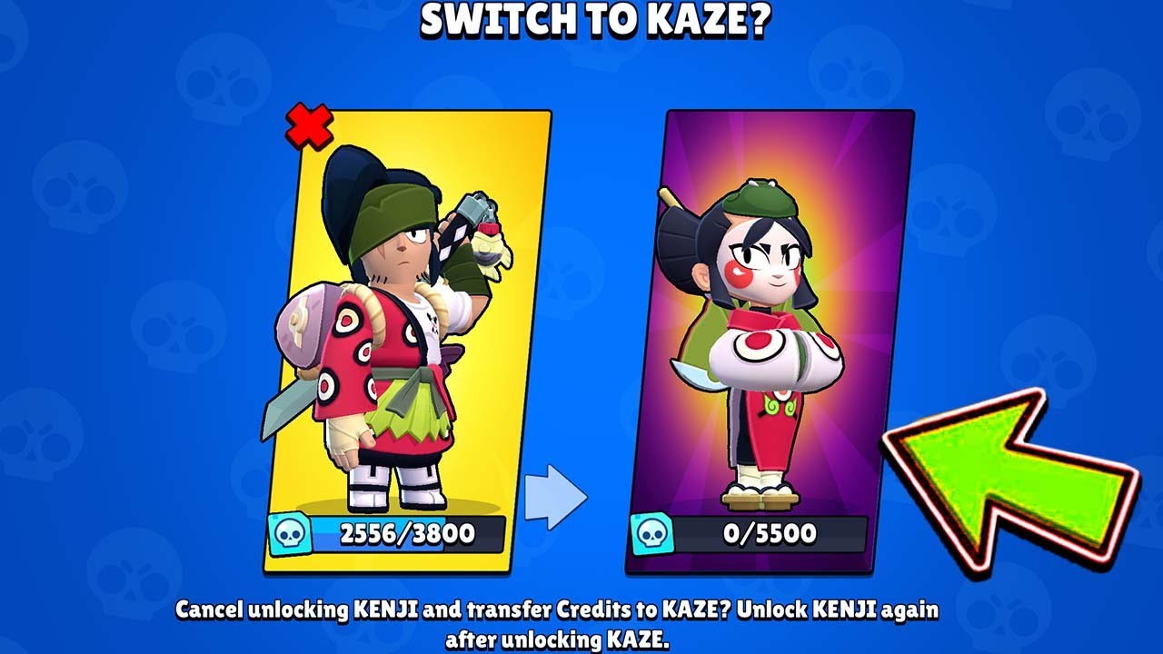 KAZE 5500 КРЕДИТОВ🔥 НОВОЕ ИСПЫТАНИЕ ЛЕГЕНДАРНЫЕ ПОДАРКИ🎁😱 НОВОЕ ОБНОВЛЕНИЕ BRAWL STARS🤞