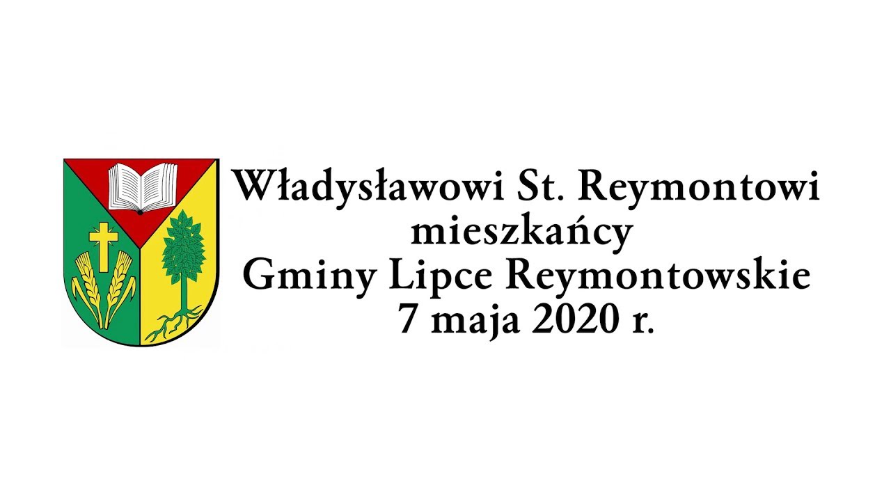 Reymontowi mieszkańcy Gminy Lipce Reymontowskie - 7 maja 2020 r.