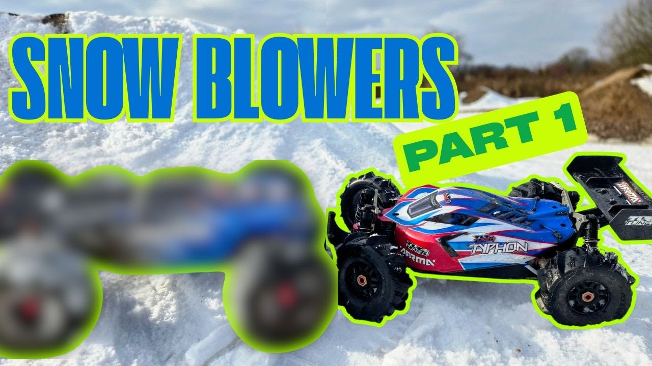 ARRMA Typhon TLR + весла Dumont = Снегоход! Часть 1/2 @RCMadnessHobby