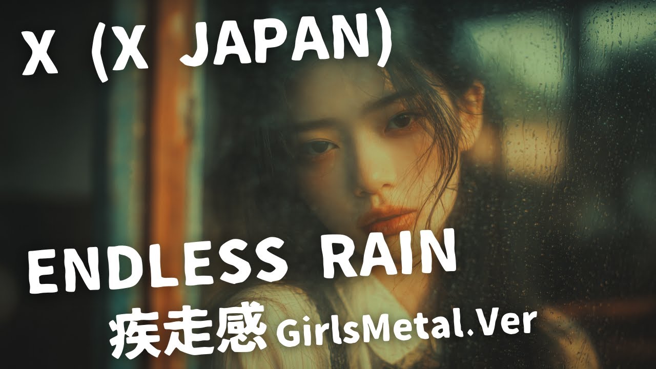 ENDLESS RAINｰ X(X JAPAN)｜Japanese Girls Metal Band｜邦楽カバー, AIアレンジ
