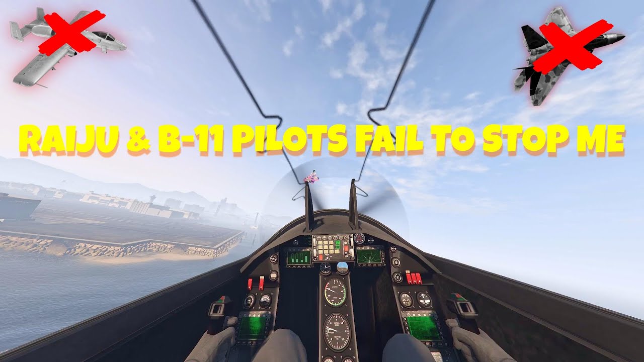 Dominating Two wannabe Pilots - GTA Online