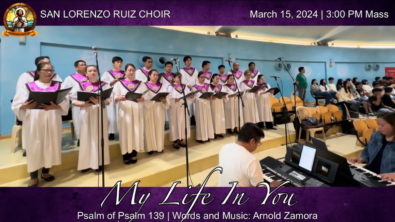 MY LIFE IN YOU | WITH LYRICS (San Lorenzo Ruiz Choir - Qatar)
