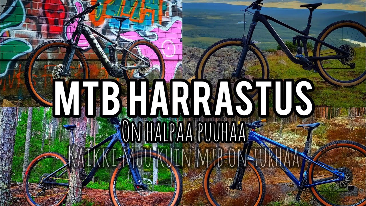 Maastopyöräily, harrastuksena halvempi kuin halvin || Cube Stereo || Trek Rail 7 || Nukeproof Scout