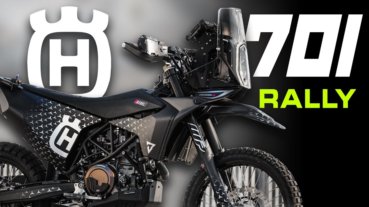 SPECIAL Husqvarna 701 BLACK RALLY Build