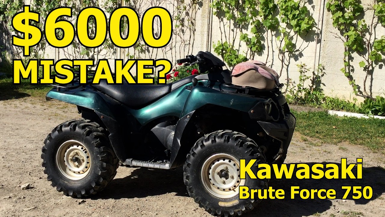 Ошибка на 6000 долларов? У Kawasaki Brute Force 750 серьёзные проблемы с двигателем!