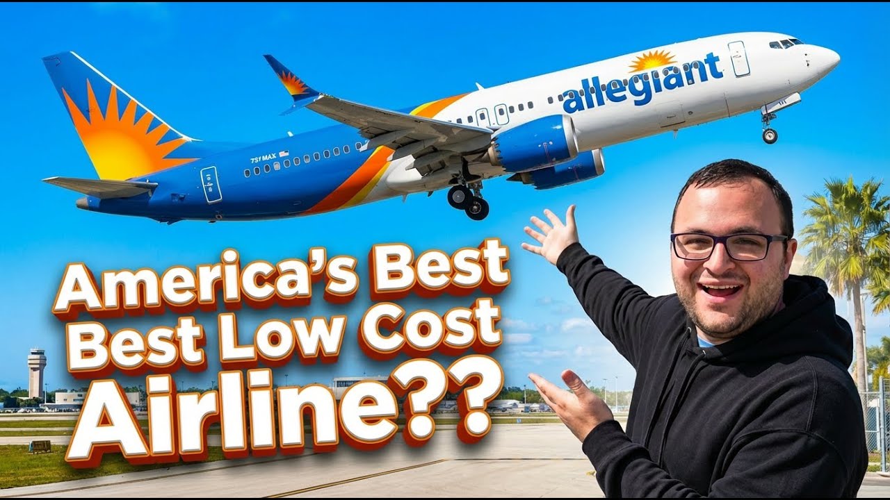 Flying Allegiant Airlines…America’s BEST Low Cost Airline?? Inaugural Flight to Atlantic City!