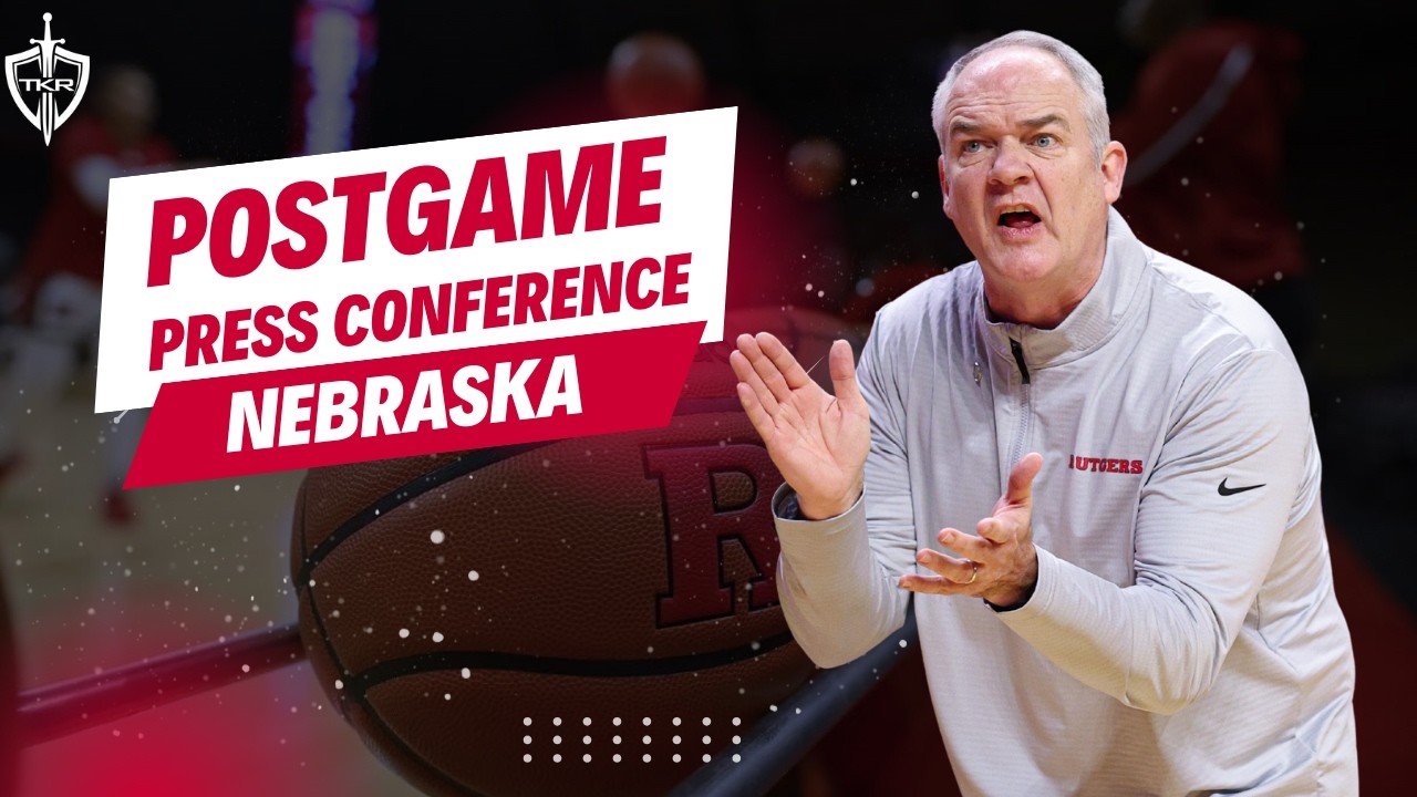 Steve Pikiell talks Nebraska postgame - Rutgers Scarlet Knights Basketball