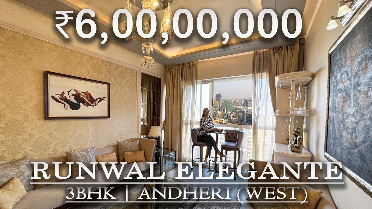 ₹6,00,00,000 3bhk ROYAL FURNISHED Apartment in ANDHERI WEST, Mumbai