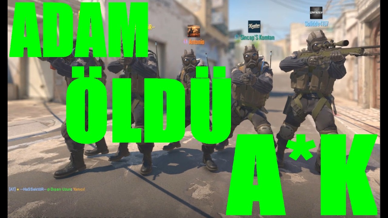 ADAM ÖLDÜ A*K(CS2 REKABETÇİ)