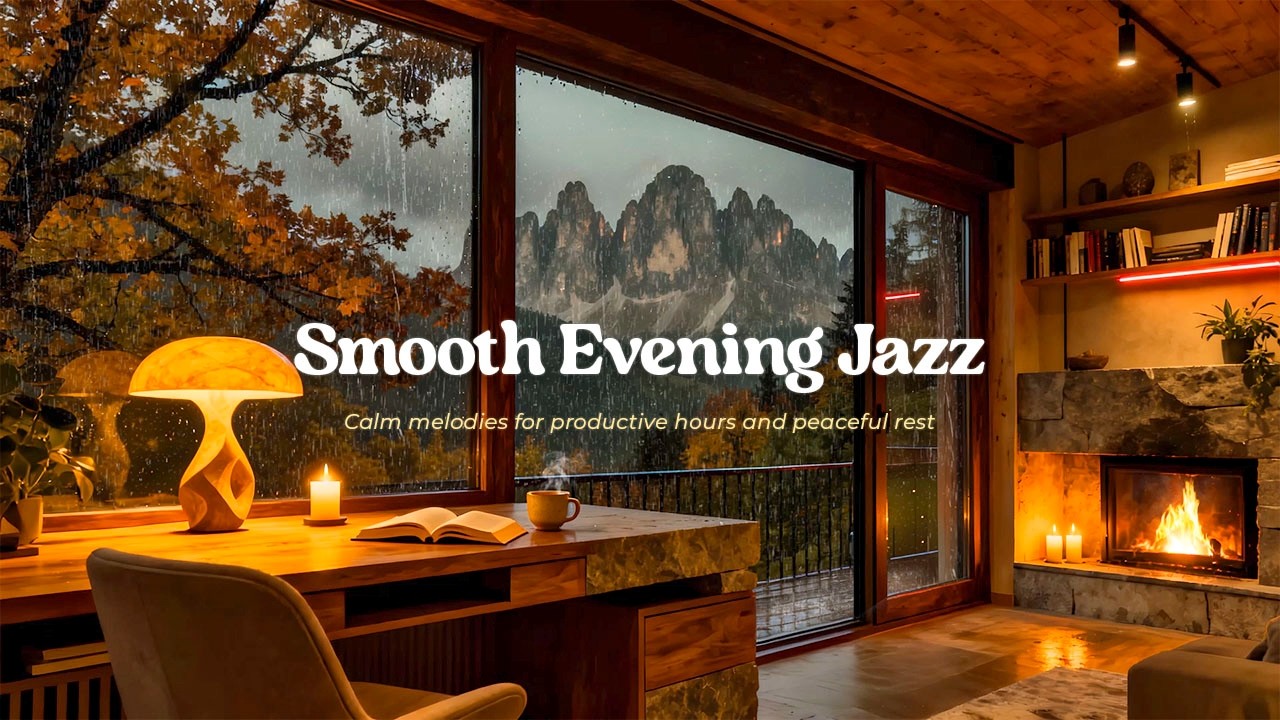 Calm Jazz Music for Study and Work Productivity – Deep Focus Sleep Ambience